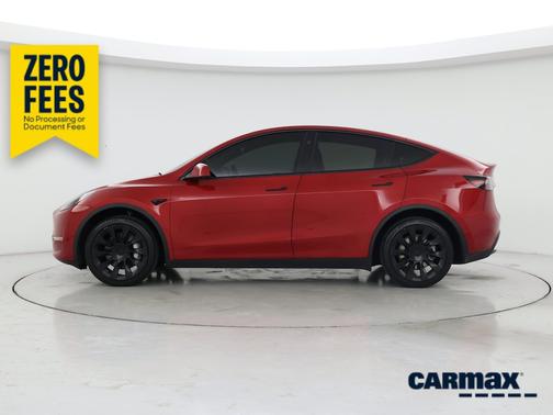 Red 2023 Tesla Model Y