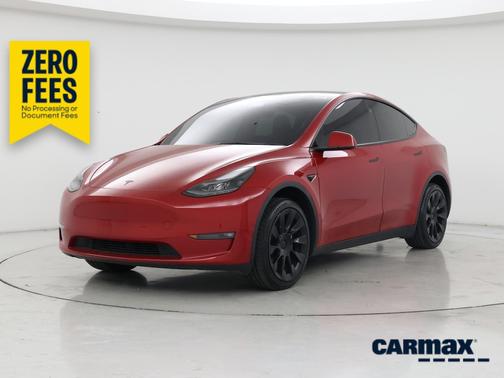Red 2023 Tesla Model Y