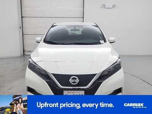 White 2019 Nissan Leaf S