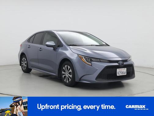 Blue 2022 Toyota Corolla Hybrid LE
