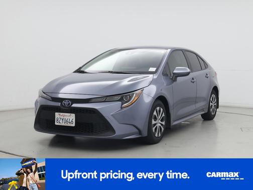 Blue 2022 Toyota Corolla Hybrid LE