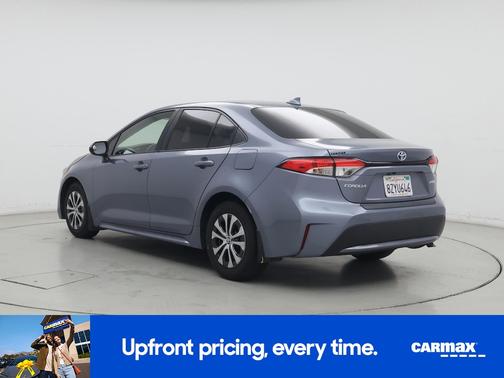 Blue 2022 Toyota Corolla Hybrid LE