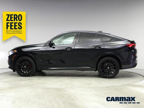 Black 2022 BMW X6 xDrive40i