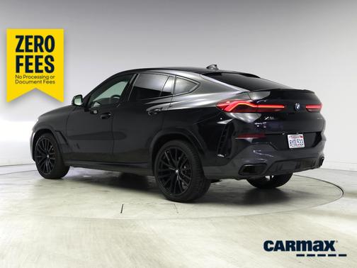 Black 2022 BMW X6 xDrive40i