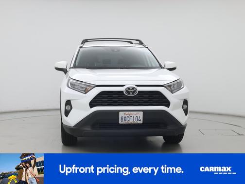 White 2021 Toyota RAV4 XLE