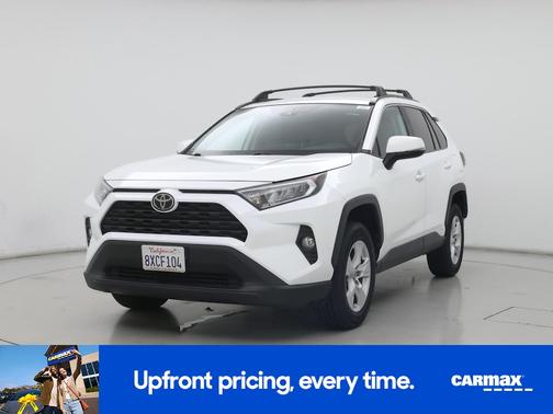 White 2021 Toyota RAV4 XLE