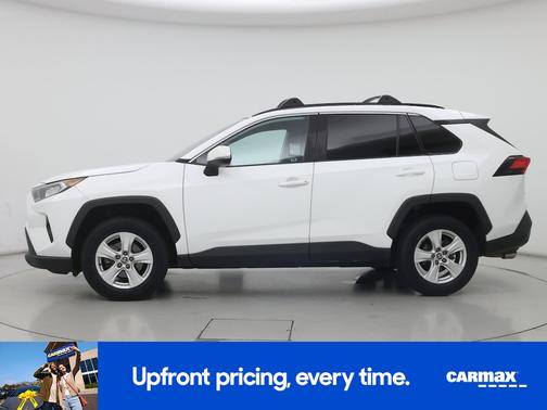 White 2021 Toyota RAV4 XLE