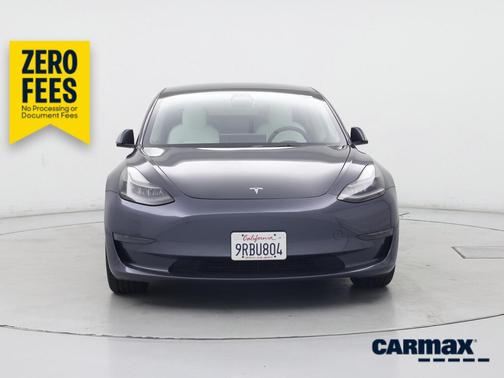 Gray 2022 Tesla Model 3