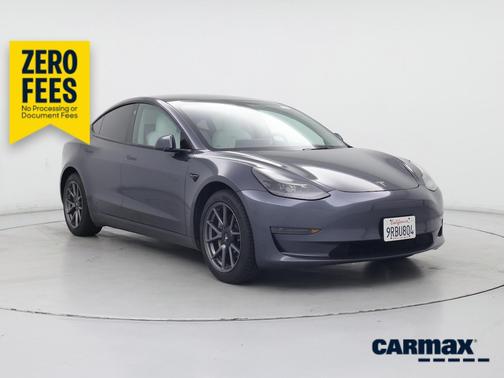 Gray 2022 Tesla Model 3