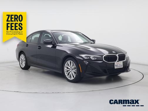 Black 2023 BMW 330 I