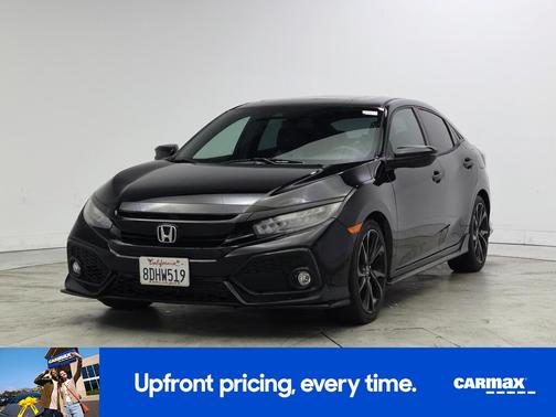 Black 2018 Honda Civic Sport Touring