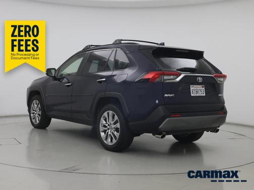 Blue 2020 Toyota RAV4 Limited
