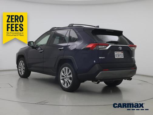 Blue 2020 Toyota RAV4 Limited