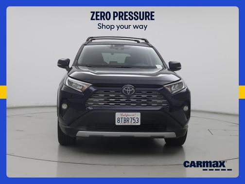 Blue 2020 Toyota RAV4 Limited