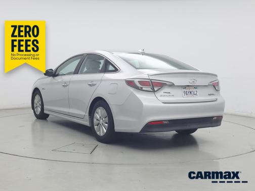 Silver 2016 Hyundai SONATA Hybrid SE