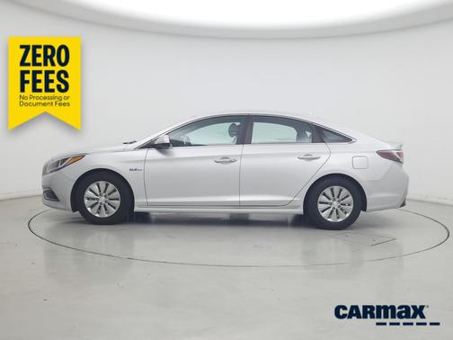 Silver 2016 Hyundai SONATA Hybrid SE
