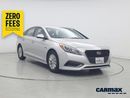 Silver 2016 Hyundai SONATA Hybrid SE