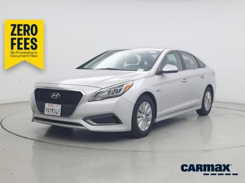 Silver 2016 Hyundai SONATA Hybrid SE