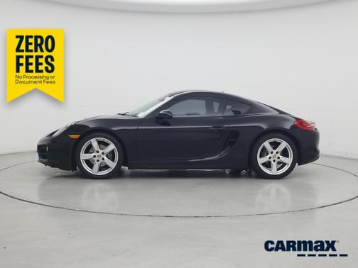 Black 2015 Porsche Cayman
