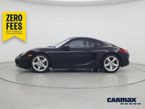Black 2015 Porsche Cayman