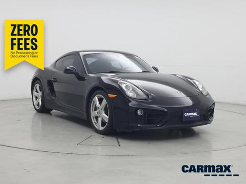 Black 2015 Porsche Cayman