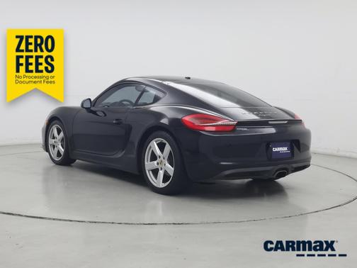Black 2015 Porsche Cayman