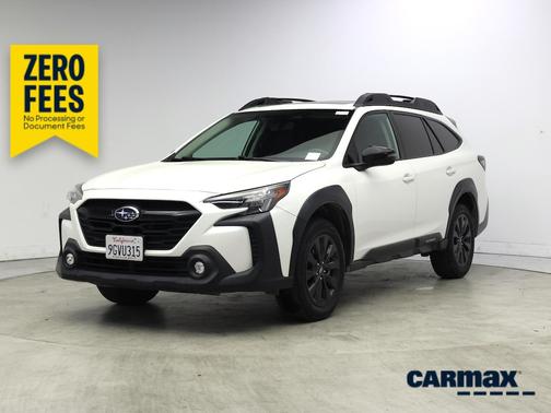 White 2024 Subaru Outback Onyx Edition