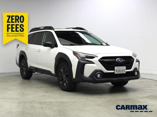 White 2024 Subaru Outback Onyx Edition