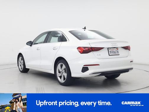 White 2023 Audi A3 Premium