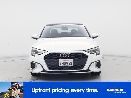 White 2023 Audi A3 Premium