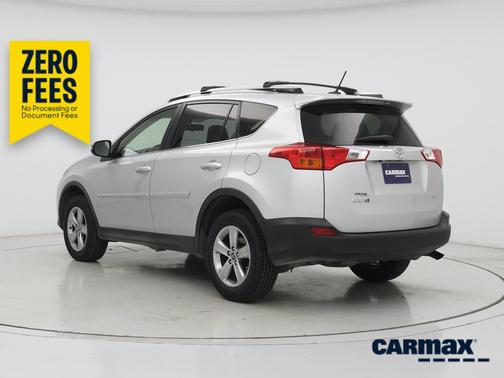 Silver 2015 Toyota RAV4 XLE