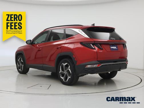 Red 2022 Hyundai TUCSON SEL