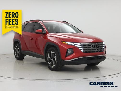 Red 2022 Hyundai TUCSON SEL