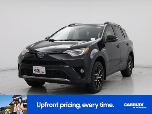 Gray 2018 Toyota RAV4 Hybrid SE