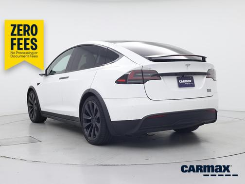 White 2022 Tesla Model X Plaid