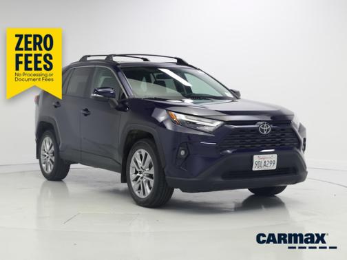 Blue 2022 Toyota RAV4 XLE