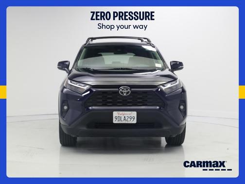Blue 2022 Toyota RAV4 XLE