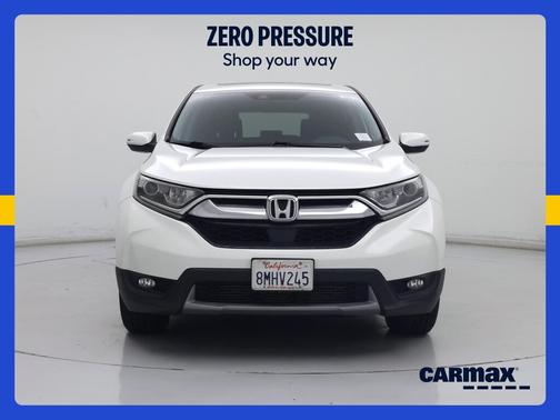 White 2019 Honda CR-V EX