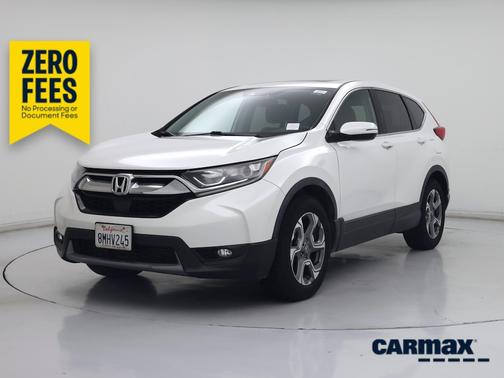 White 2019 Honda CR-V EX