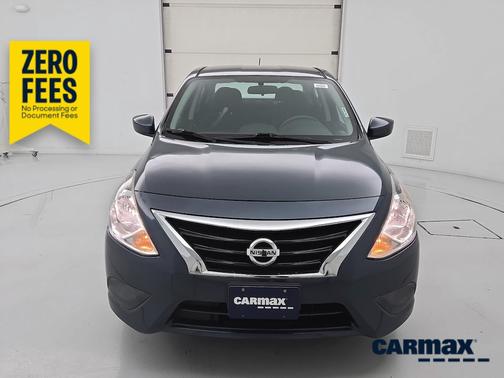 Blue 2015 Nissan Versa SV