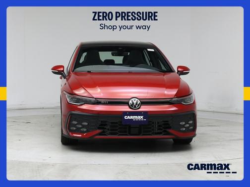 Red 2025 Volkswagen Golf GTI SE