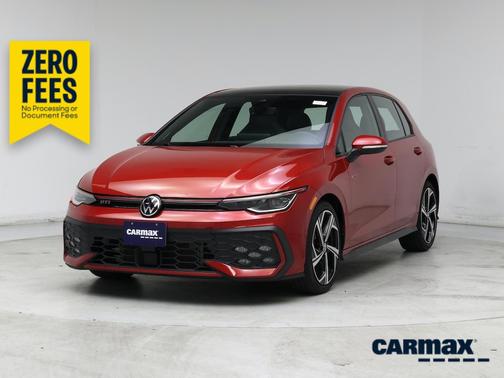 Red 2025 Volkswagen Golf GTI SE