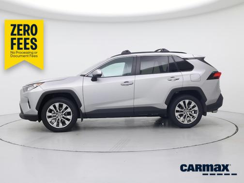 Silver 2021 Toyota RAV4 XLE Premium