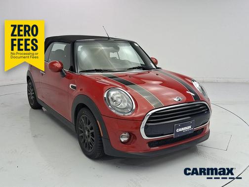 Red 2017 MINI Convertible