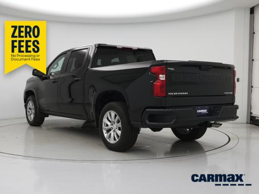 Black 2023 Chevrolet Silverado 1500 Custom