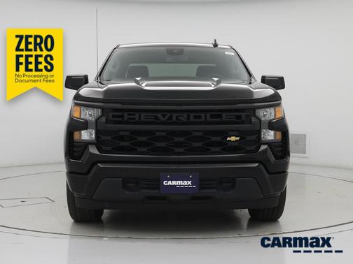 Black 2023 Chevrolet Silverado 1500 Custom
