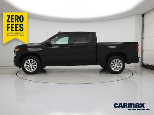 Black 2023 Chevrolet Silverado 1500 Custom
