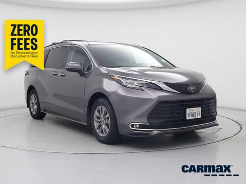 Gray 2021 Toyota Sienna XLE
