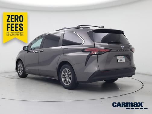 Gray 2021 Toyota Sienna XLE