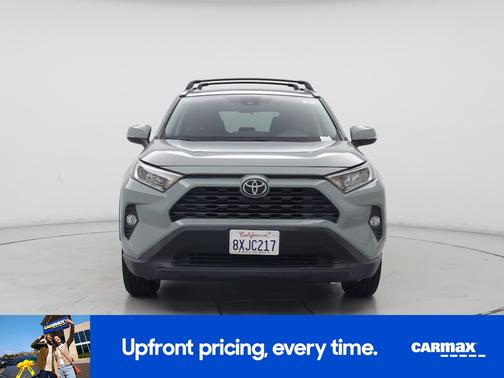 Green 2021 Toyota RAV4 XLE